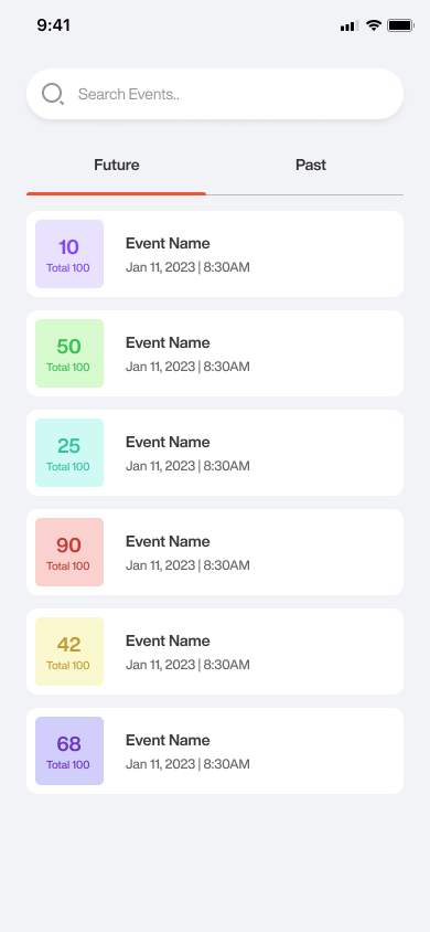 Event Ticketing Mobile App