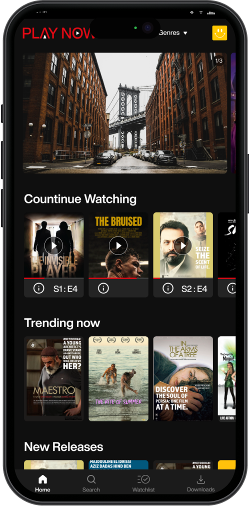 PlayNow Video Streaming Platform