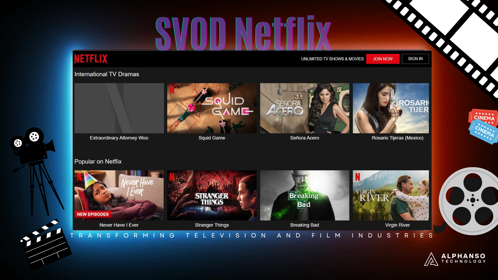 How is SVOD Netflix Transforming Television and Film Industries?